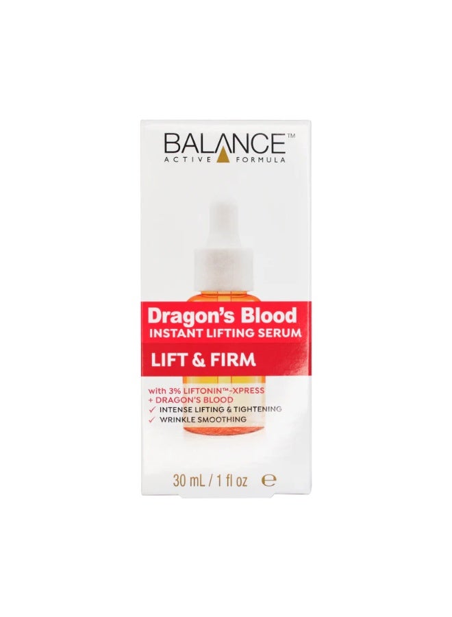 Balance Active Formula Dragons Blood Instant Lifting Serum 30ml - Image 1